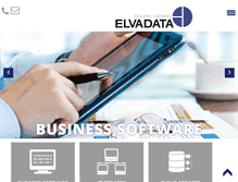Tablet Screenshot of elvadata.ch